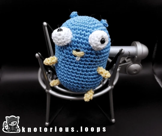 Are you equally into coding and crocheting? Crochet the iconic Golang Gopher for your own as an amigurumi with this free pattern! designed by knotorious.loops Are you equally into coding and crocheting? Crochet the iconic Golang Gopher for your own as an amigurumi with this free pattern! designed by knotorious.loops